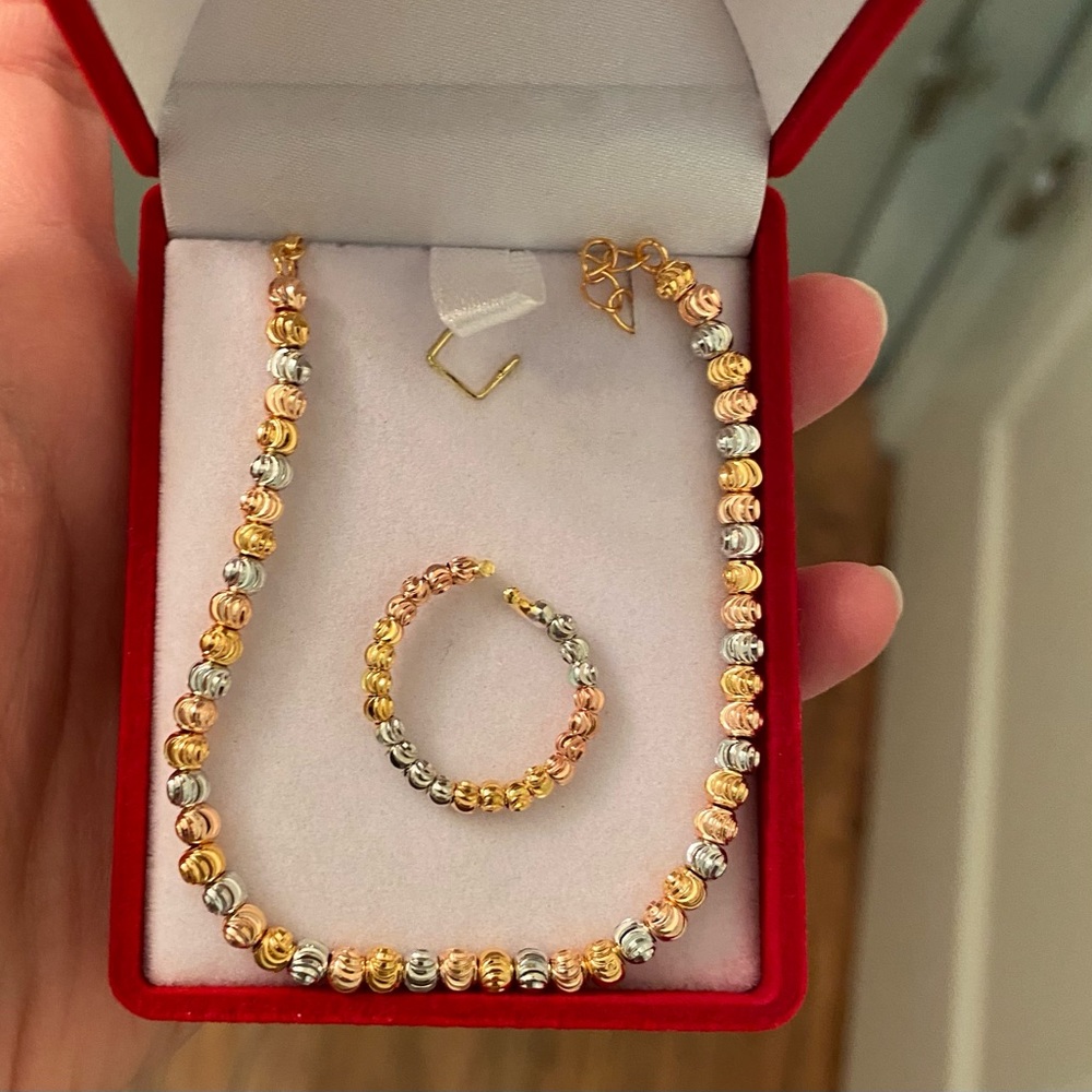 Ring and Bracelet Set